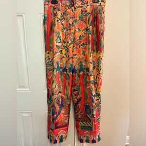 Gorgeous Ethnic Print Lined Pants